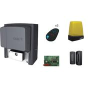 CAME KIT 001U2923 U2907 BX-74 230V AUTOMAZIONE CANCELLO SCORREVOLE 400KG MOTORE