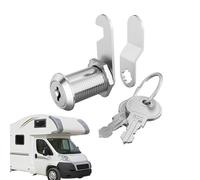 Came - Lucchetto per auto, in zinco, 90°, con chiave, serratura di sicurezza per porta, rimorchio, cassetta delle lettere, 17-31 mm, robusto accessorio antifurto per roulotte e camper