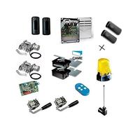 Came Promo Kit FROG AE Automazione Cancelli Battente Motore Interrato fino 3,5 m per Anta 001U1924 Con 2 Casse di fondazione FROG Incluse 001U1985 + 001DIR10 Coppia di Fotocellule Omaggio