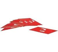 Came Strisce Rosse Rifrangenti Adesive, 24 pezzi