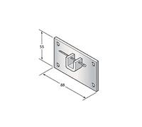 Came Supporto con Sella Q10, 88 X 55 mm