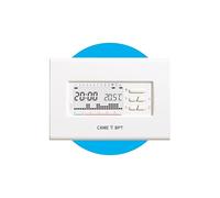 Cronotermostato digitale a parete BPT TH/400 settimanale Bianco 69404200