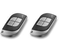 Came TTS TTSD4RKS Telecomando 4 canali, rolling code a doppia frequenza 433-868 autoapprendimento, multiutenza, compatibile con modelli TWIN - TOP - TAM (Confezione da 2)