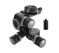 camear accessorise, Testa for treppiede con ingranaggio a 3 vie con piastra panoramica Arca QR a 360° microregolazione millimetrica asse in lega di alluminio,for parts