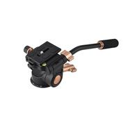 camear accessorise, Testa for treppiede video con smorzamento a 3 vie in lega di alluminio con maniglia for barra panoramica Ripresa panoramica a 360° Foro for vite da 1/4" 3/8",for parts