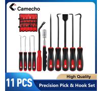 Camecho 11 pz Auto Auto veicolo paraolio cacciaviti Set O-Ring guarnizione estrattore rimozione Pick ganci strumenti di riparazione per Auto