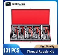 Camecho 131 Pz Strumento di Riparazione Filettatura M5 M6 M8 M10 M12 Kit di Installazione Inserto per Trapano a Bobina Blocco Motore Ripristino Set Danneggiato