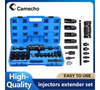Camecho 14pc Diesel iniettore estrattore motore Diesel iniettore Common Rail adapter