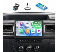 CAMECHO 2+64G 10 Pollici Android 15 Autoradio per Renault Master 2019-2022 con GPS WIFI, Radio Carplay Senza Fili con Bluetooth Android Auto FM RDS con Telecamera Posteriore Canbus HD Touchscreen