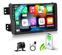 CAMECHO 2+64G 9 Pollice Android 13 Autoradio per Suzuki Splash Ritz Opel Agila 2004-2014 con GPS WIFI FM, Radio Wireless Carplay HD con Bluetooth Android Auto RDS con Telecamera Posteriore