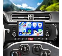CAMECHO 2+64G Android Autoradio per Fiat Panda 2013-2020 Android 13 Radio 6.2 Pollici con Wireless Carplay Auto Telecamera Retromarcia BLuetooth WIFI GPS FM/RDS Mirror Link SWC