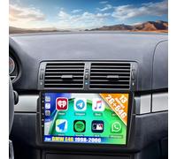 CAMECHO 2GB+64GB 8 Core Android 13 Autoradio per BMW E46(1998-2006), Senza Fili Carplay Android Auto,9 Pollici 2 Din Bluetooth 5.0 con GPS WIFI 32EQ DSP+Mic