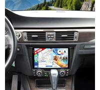 CAMECHO [4+128G] Autoradio Android 15 per BMW 3 Series E90 E91 E92 E93 (2005-2011), Navi Carplay Android Auto Wireless, Schermo INCELL da 9" Bluetooth Stereo GPS WiFi FM/RDS Mirror Link+Telecamera