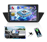 CAMECHO 4+64G 8 Core Android 15 Autoradi per BMW X1 E84 2010-2016, 10 Pollici Qualcomm Senza Fili Carplay Bluetooth DSP Radio con Android Auto WIFI GPS FM/RDS +Canbus