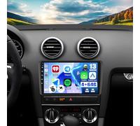 CAMECHO [4+64G] Android 13 Autoradio pour Audi A3 S3 RS3 8P 8V (2008-2012), Navi Wireless Carplay Android Auto, 9" Ecran Tactile 2 Din Radio Bluetooth 5.0 WiFi/RDS/32EQ +Canbus+Mic+Caméra de Recul
