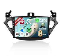 CAMECHO [8-Core 2G+64G] Android 15 Autoradio per Opel Corsa 2015-2019/Opel Adam 2013-2016 con GPS Carplay Android Auto,Stereo con Schermo da 9 Pollici con Bluetooth DSP RDS MirrorLink+Retrocamera
