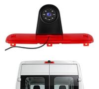 CAMECHO Kit Camera di Retromarcia Integrata nel Fanale Stop | AHD 720p/CVBS, IP67 & 10M Cavo | Compatibile Fiat Ducato 2006-2018/Peugeot Boxer 2006-2018