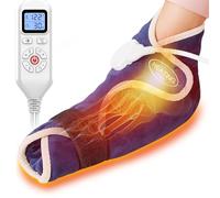 CAMECO 1 cuscinetto riscaldante per caviglia per alleviare il dolore da neuropatia, 30 °C - 70 °C, scaldapiedi elettrico riscaldato per tendinite d'Achille e fascite plantare, stivaletti, per donne e