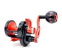 CAMEKOON Mulinello da pesca a traina offshore, 6.3: 1 High Retrieve Jigging Reel, Telaio in alluminio rigido, Cuscinetti a sfera in acciaio inox 9+2, Mulinello a leva in testa