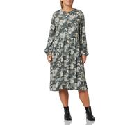 camel active 391350/2s11 Vestito, AOP Smoke Kaki, S Donna