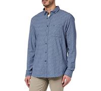 camel active 409119/8s59 Camicia, Blu Notte, M Uomo