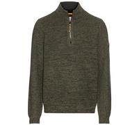 camel active 409530-4k06 Pullover, Verde Scuro, S Uomo