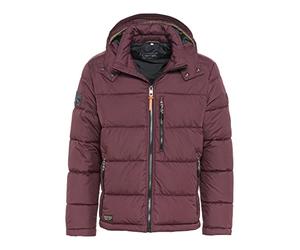 camel active 430180/8X33 Giubbotto, Merlot, 29 Uomo
