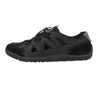 camel active 54ILA20 Sneaker Low Top Uomo Sportschuhe Nero in Vera Pelle