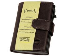 Camel Active Alluminio Assegno Mappe Astuccio Pelle Soldi Ec Portamonete Senza