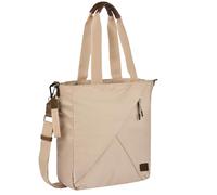 camel active Aurum Borsa a tracolla da donna con chiusura lampo, misura media, beige