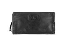 camel active bags Rise Damen Geldbörse Portemonnaie RFID Leder Groß Schwarz
