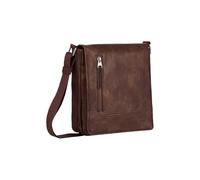 camel active borsa a tracolla Traces Flap Bag Top Zip Brown marrone scuro
