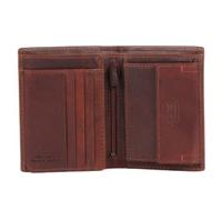 camel active Portafoglio Salamanca in pelle 7 cm marrone