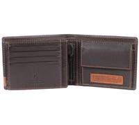 camel active Portafoglio California in pelle 12,5 cm marrone