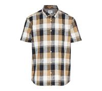 CAMEL ACTIVE Camicia camello / nero / bianco Uomo CAMEL ACTIVE S