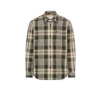 Camel Active Camicia da Uomo a Maniche Lunghe con Collo e Tasche sul Petto, Pietra muschiata, M