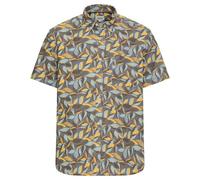 Camel active Camicia Uomo Manica Corta Blu Giallo Floreale 7S74 409274 64 Sun
