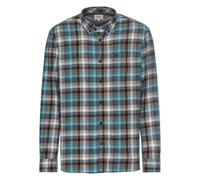 Camel active Camicia Uomo Regular Fit Blu Grigio a Quadri 4S46 409146 40 Steel