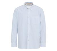 Camel Active Camicia Uomo Regular Fit Blu Striato 9S02 409102 45 Sky Blue