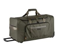 camel active Explore Weekender - Borsa da viaggio da uomo con ruote, verde, L, moderno