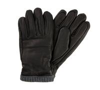 Camel Active Guanti In Pelle Da Uomo Neri 6G26 408260 88 Asfalto