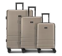camel active Hanoi 4 ruote Set di valigie 3 pezzi espandibile marrone