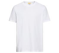 Camel Active Herren T-Shirt Basic Cotone Organico Bianco 9T81 409641 01 WHITE