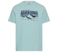 Camel active Herren T-Shirt Print 409700 7T02 32 Ocean Green