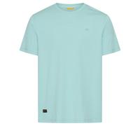 Camel active Herren T-Shirt Regular Fit Rundhalsausschnitt Grün 71% Baumwolle