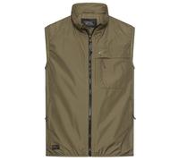 Camel Active Herren Weste Regular Fit Verde 7O70 460120 35 Deep Olive