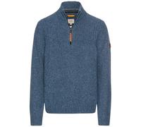 camel active Maglia da Uomo con Lana Merino, Denim Blu, XXXL