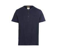 Camel Active Maglietta a Maniche Corte Henley con Bottoni T-Shirt, Blu Scuro (Navy), 5XL Uomo