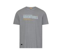 CAMEL ACTIVE Maglietta giallo oro / grigio / grigio basalto Uomo CAMEL ACTIVE L