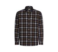 Camel active Manica Lunga Uomo Braun a Quadri 6S43 409143 27 Marrone Scuro